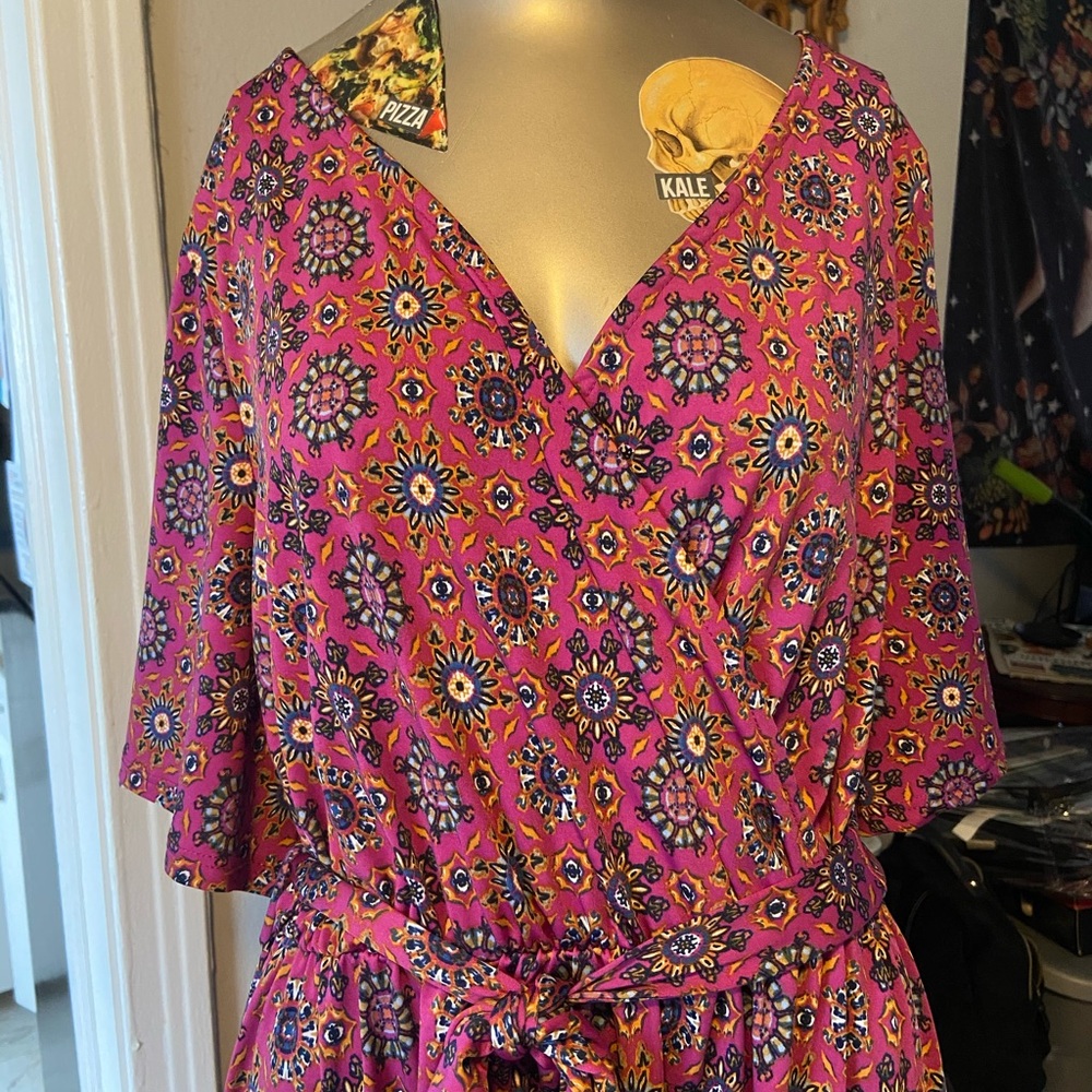 East Adeline wrap dress